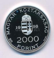 1998. 2000Ft Ag "Integráció az EU-ba - EURO II" kapszulában T:PP Adamo EM157