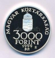 1999. 3000Ft Ag "Integráció az EU-ba - EURO III" kapszulában T:PP Adamo EM159