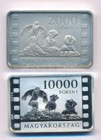 2014. 2000Ft Cu-Ni "Homoki-Nagy István születésének 100. évfordulója" kapszulában + 2014. 10.000Ft Ag "Homoki-Nagy István születésének 100. évfordulója" kapszulában T:BU, PP Adamo EM287, EM288