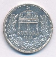 1912KB 1K Ag "Ferenc József" T:AU ph. Adamo K5.1