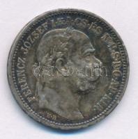 1915KB 1K Ag "Ferenc József" T:XF patina
Adamo K5.1