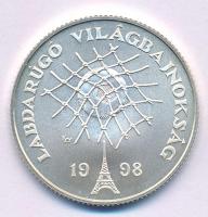 1998. 750Ft Ag "Labdarúgó VB" kapszulában T:BU patina Adamo EM148