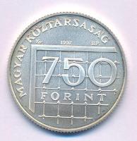 1998. 750Ft Ag "Labdarúgó VB" kapszulában T:BU patina
Adamo EM148