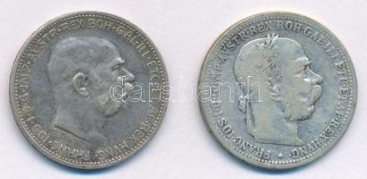 Ausztria 1903-1914. 1K Ag "Ferenc József" (2xklf) T:F,XF patina
Austria 1903-1914. 1 Coro...