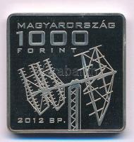 2012. 1000Ft Cu-Ni "MASAT-1, az első magyar műhold" kapszulában T:PP Adamo EM248