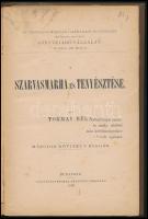 Tormay Béla: A szarvasmarha és tenyésztése. Bp., 1889, Pesti Könyvnyomda Rt., 89+(1) p. Második, bőv...
