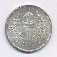 Ausztria 1915. 1K Ag "Ferenc József" T:XF patina Austria 1915. 1 Corona Ag "Franz Joseph" C:XF patina Krause KM#2820