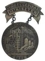 1953. "Kohó és Gépipari Miniszter - Lenin Kohászati Művek Emlékérem" fehérfém kitüntető emlékérem T:AU, patina