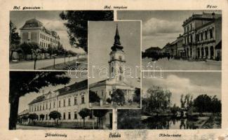 Békés a járásbírósággal és a református gimnáziummal