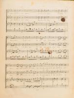 cca 1800-1850 Kotta-kolligátum, többek közt Chopin műveivel. Francia kiadások. Modern egészvászon-kö...