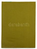 cca 1800-1850 Kotta-kolligátum, többek közt Chopin műveivel. Francia kiadások. Modern egészvászon-kö...