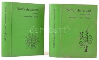 Árokszállásy-Bánhegyi-Boros-Gallé-Hortobágyi: Növényhatározó I-II. kötet. Baktériumok- mohák. Harasztok, virágos növények. Negyedik, átdolgozott és bővített kiadás. Bp., 1968, Tankönyvkiadó. Készült 20.000 példányszámban. Kiadói nylon kötésben, jó állapotban.