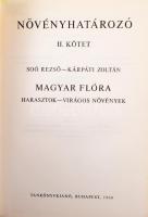 Árokszállásy-Bánhegyi-Boros-Gallé-Hortobágyi: Növényhatározó I-II. kötet. Baktériumok- mohák. Harasz...