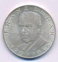 Ausztria 1970. 25Sch Ag "Lehár Ferenc" T:AU,XF Austria 1970. 25 Schilling Ag "Franz Lehar" C:AU,XF Krause KM#2907