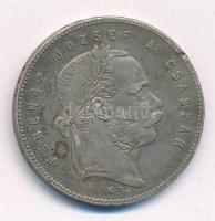 1869KB 1Ft Ag "Ferenc József / Angyalos címer" Körmöcbánya T:VF patina, ph. Hungary 1869KB 1 Forint Ag "Franz Joseph" Kremnitz / Kremnica C:VF patina, edge error Huszár: 2136., Unger III.: 1463.a, Adamo M15