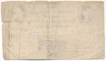 Franciaország / Első Francia Köztársaság 1792. 25L szükségpénz T:VG, szakadások
First French Republ...