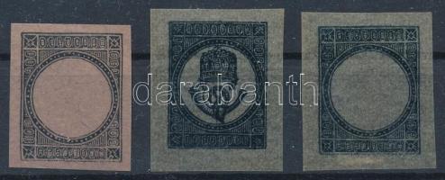 1921 Az emlékkiadás 3 klf értéke