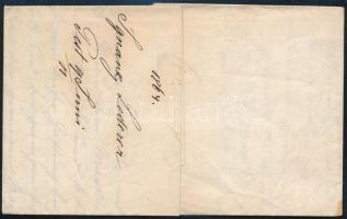 1864 2kr on printed matter "PESTH" - Senftenberg 1864 2kr nyomtatványon "PESTH" ...