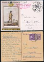 Deutsches Reich 8 db díjjegyes levelezőlap nagyrészt használt