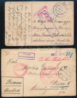 5 db 1. világháborús hadifogoly küldemény