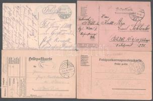 18 db 1. világháborús tábori posta küldemény