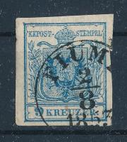1850 9kr HP III a "FIUM(E) 1853"
