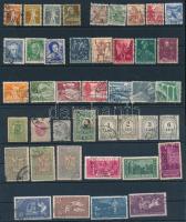 24 svájci és 18 román bélyeg 2 berakó lapon + 6 bajor bélyeg