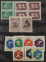 Magyar és külföldi bélyegek A/4 és 2 közepes berakóban