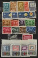 Magyar és külföldi bélyegek A/4 és 2 közepes berakóban