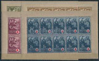 1942 Vöröskereszt I. kisívsor (20.000)
