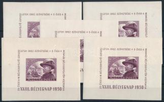 1950 5 db Bem blokk (60.000)
