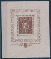 Liechtenstein 1934 Vaduz blokk Mi 1 postatiszta luxus példány (Mi EUR 2.000.-)