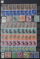 Svájc 1913-2016 Hatalmas sok példányos Pro Juventute előrendező / gyűjtemény, zömmel bélyegzett anya...