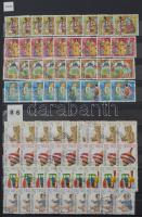 Svájc 1913-2016 Hatalmas sok példányos Pro Juventute előrendező / gyűjtemény, zömmel bélyegzett anya...