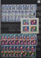 Svájc 1913-2016 Hatalmas sok példányos Pro Juventute előrendező / gyűjtemény, zömmel bélyegzett anya...