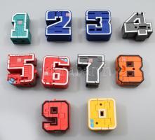 Transformers Emco Morphers, 10 darabos teljes sor.