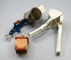 Kungenthal diódaráló nem hozzávaló fa nyomóval + krumplipréselő