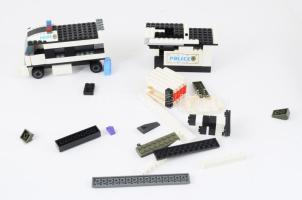 Doboznyi rendőrségi témájú építőjáték tétel.