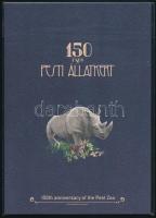 2016 150 éves a pesti állatkert bélyegszett bontatlan csomagolásban, ritka! / Mi 390 blocks in presentation pack, with original packaging