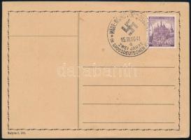 Német megszállás - Böhmen und Mähren 1941