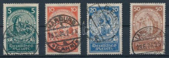 Deutsches Reich 1924 Mi 351-354 kifogástalan minőség! (Mi EUR 100.-)