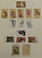 Szovjetunió 1976-1991 Gyűjtemény albumlapokon, gyűrűs borítóval