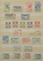 Grönland, Izland, Thule kis gyűjteménykezdemény 8 lapos, közepes berakóban