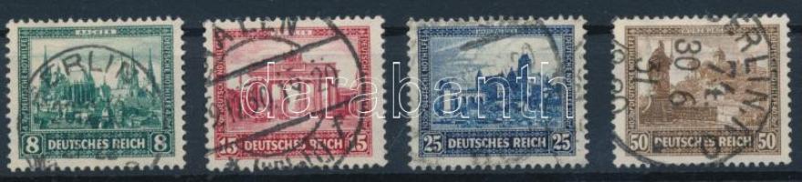 Deutsches Reich 1930 Mi 450-453 hibátlan sor (Mi EUR 140.-)