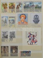 Szlovákia régi és modern gyűjtemény 8 lapos, közepes berakóban