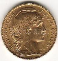 Franciaország 1906 20Fr 6,4516g arany T:2   aranyáron !