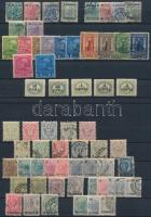 Ausztria - Levante kis tétel az 1883-1914 közötti időszakból, közte jobbak is 2 db stecklapon (Mi EU...