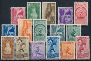 Olaszország 1937 Mi 560-575 (Mi EUR 320,-)
