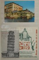 Olaszország kis tétel, régi és modern bélyegek 8 lapos, A/4-es berakóban