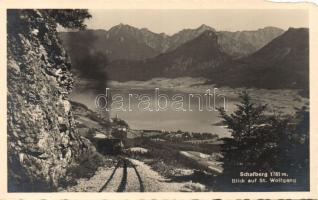 Schafberg mountain with railway (b)